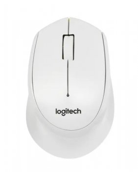Мышь беспроводная Logitech M330 Silent Plus White Wireless Mouse <910-004926> (RTL) USB 3btn+Roll