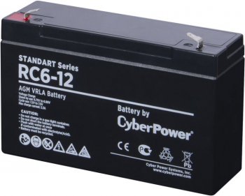 Аккумулятор для ИБП Cyberpower RC 6-12 Battery CyberPower Standart series