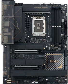 Материнская плата ASUS PROART Z790-CREATOR WIFI Soc-1700 INTEL Z790 4xDDR5 ATX AC`97 8ch(7.1) 1 x 10Gigabit + 1 x 2.5Gigabit RAID+HDMI+DP