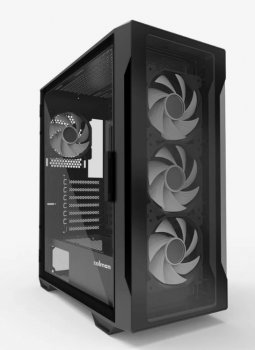 Корпус MidiTower Zalman I3 NEO TG Black (ATX, front mesh, TG window, USB2.0 x1, USB3.0x2, 4x120mm RGB fan, без БП) (I3 NEO TG Black)