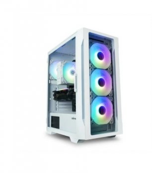Корпус MidiTower Zalman I3 NEO TG White (ATX, front mesh, TG window, USB2.0 x1, USB3.0x2, 4x120mm RGB fan, без БП) (I3 NEO TG White)