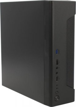Корпус Desktop ExeGate <FL-102> Black Mini-ITX 350W (24+4пин) <EX294020RUS>