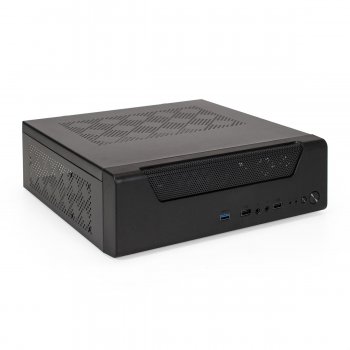 Корпус Desktop ExeGate <FL-102> Black Mini-ITX 450W (24+2x4+6/8пин) <EX294022RUS>