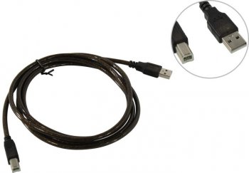 Кабель Telecom <VUS6900T-1.8М> USB 2.0 A-->B 1.8м