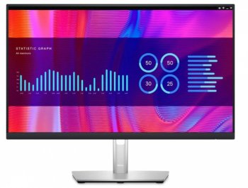 Монитор Dell 24" P2423DE LCD BK/BK (IPS; 16:10; 300cd/m2; 1000:1; 8ms; 2560x1440; 178/178; USB-C; DP; HDMI; 4xUSB; RJ45; HAS; Tilt; Pivot)