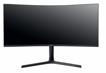Монитор IRBIS VIEWORLD 34'' LED Monitor Curved 3440x1440, 21:9, VA, 400 cd/m2, 5ms, HDMIx2, DP, USB-С(65W), USB-Ax2, USB-B, Audio Jack (In/Out), Speak