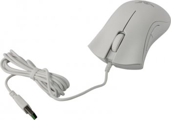 Мышь Razer DeathAdder Essential White Ed Mouse (RTL) USB 5btn+Roll <RZ01-03850200-R3C1>