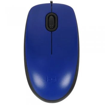 Мышь Logitech M110 SILENT Blue <910-005500> (RTL) USB 3btn+Roll