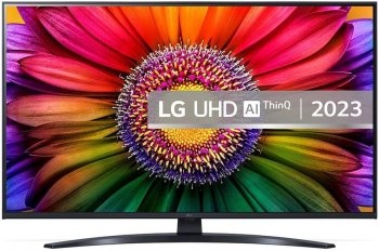 Телевизор-LCD 43" LG 43UR81006LJ (3840x2160, HDMI, LAN, WiFi, BT, USB, DVB-T2, SmartTV)