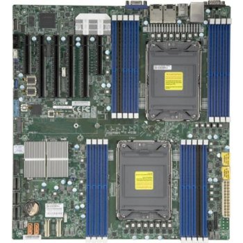 Материнская плата серверная SuperMicro X12DPI-N6-B, сокет LGA4189, Intel C621A, DDR4 ECC, 18xDDR4, 4xPCIe 4.0 x16, 2xPCIe x8, M.2, SATA-III, 2xGigabit