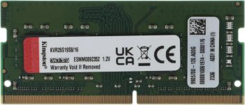 Оперативная память для ноутбуков Kingston SODIMM DDR4 16ГБ 2666 MHz PC4-21300