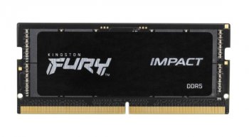 Оперативная память для ноутбуков Kingston DDR5 8GB 4800MT/s CL38 SODIMM FURY Impact PnP