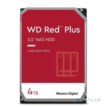 Жесткий диск 4 Тб WD Red Plus WD40EFPX 3.5" 5400 RPM 256MB SATA-III NAS Edition (замена WD40EFZX)