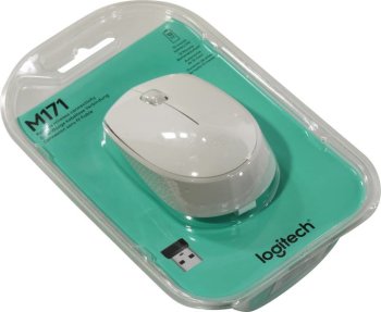 Мышь беспроводная Logitech M171 Wireless Mouse (RTL) USB 3btn+Roll <910-006867>