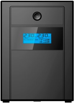 Источник бесперебойного питания Ippon Back Basic 1200 LCD Euro 600Вт 1200ВА черный