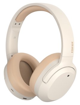 Наушники с микрофоном мониторные Edifier W820NB Plus слоновая кость беспроводные bluetooth оголовье