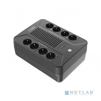 Источник бесперебойного питания CBR [UPS-OFB-101E-850] 850VA/510W, Schuko CEE 7 Outlets: (x4 Battery & Surge Protected; x4 Surge Protected), LED, AVR,