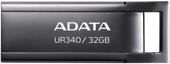 Накопитель USB A-Data 32Gb UR340 AROY-UR340-32GBK USB3.2 черный