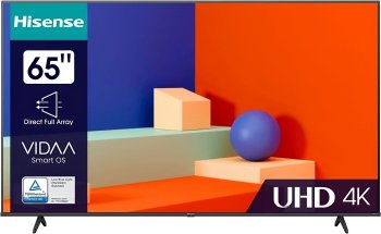 Телевизор-LCD Hisense 65" 65A6K черный 4K Ultra HD 60Hz DVB-T DVB-T2 DVB-C DVB-S DVB-S2 USB WiFi Smart TV