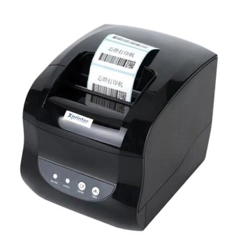 Термопринтер печати этикеток Xprinter XP-365B принтер