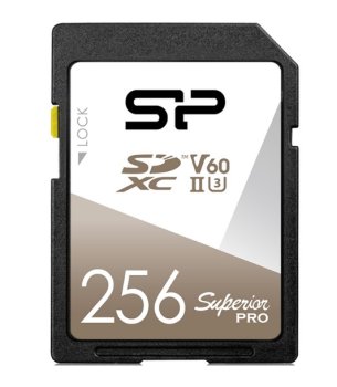 Карта памяти SD 256GB Silicon Power SDXC Class 10 UHS-II U3 V60 280/170 MB/s