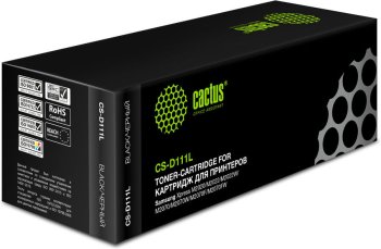 Картридж Cactus CS-D111L-MPS черный (3000стр.) для Samsung Xpress M2022, M2020, M2021, M2020W, M2070, M2070FW, M2071 , M2071FH, M2021W, M2022