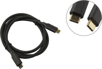 Кабель ExeGate <EX-CCP-USB3.1-CMCM2-1.0> -C-->USB-C 1м <EX294783RUS>