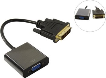 Переходник ExeGate <EX-CC-DVID-VGAF-0.2> DVI (25M) -> VGA (15F) 0.2м <EX294677RUS>