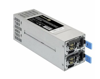 Блок питания для серверов с резервированием 2U Redundant 2x550W ExeGate EX292321RUS Industrial-RTS550 (APFC, КПД 94% (80 PLUS Platinum), 4 cm fan, 24p