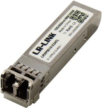 Модуль SFP+ LR-LINK <LRXP8510-X3ATL> SFP+ Duplex 10Gbps 3.3V Multi-Mode Transceiver (Duplex LC, MM)