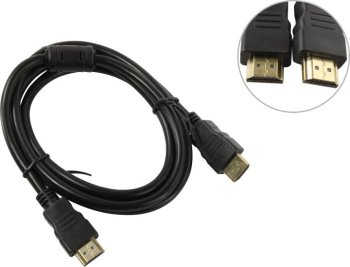 Кабель ExeGate <EX-CC-HDMI-1.5F> HDMI to HDMI (19M -19M) ver1.4b 1.5м 2 фильтра <EX294688RUS>