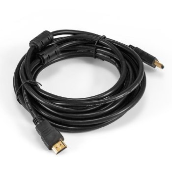 Кабель ExeGate <EX-CC-HDMI-5.0F> HDMI to HDMI (19M -19M) ver1.4b 5м 2 фильтра <EX294691RUS>