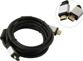 Кабель ExeGate <EX-CC-HDMI8K-2.0F> HDMI to HDMI (19M -19M) ver2.1, 8K UHD 2.0м 2 фильтра <EX294703RUS>