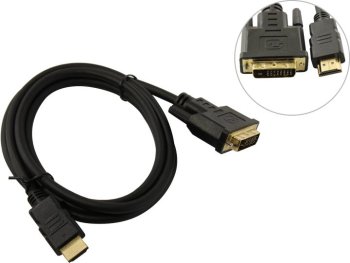 Кабель ExeGate <EX-CC-HDMIM-DVI2M-1.5> HDMI to DVI-D (19M - 25M) 1.5м <EX294672RUS>