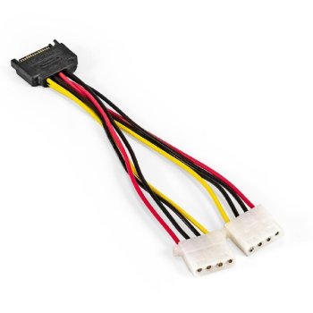 Переходник ExeGate <EX-CC-SATAM2MF-0.15> (1SATA ->2big) <EX294795RUS>