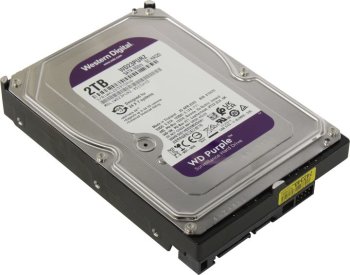 Жесткий диск 2 Тб SATA 6Гб/s Western Digital Purple <WD23PURZ> 3.5"