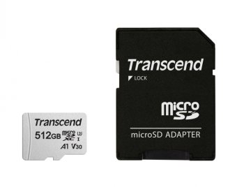 Карта памяти 512GB microSD w/ adapter UHS-I U3 A1