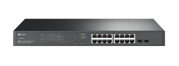 Коммутатор TP-Link TL-SG2218P 16x1Гбит/с 2SFP 16PoE+ 150W управляемый