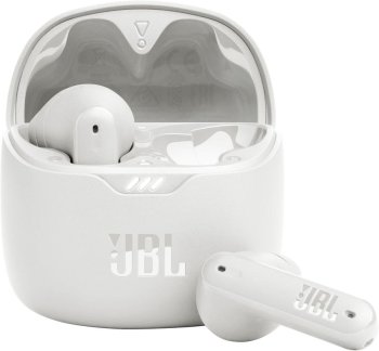 Наушники JBL Tune Flex белый беспроводные bluetooth в ушной раковине (JBLTUNEFLEX)
