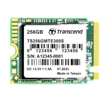 Твердотельный накопитель (SSD) 256GB Transcend MTE300S, 3D TLC NAND, M.2 2230 ,PCI-E 4x [ R/W - 2000/950 MB/s] TS256GMTE300S