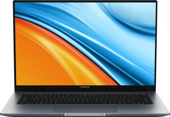 Ноутбук Honor MagicBook 14 NMH-WFQ9HN Ryzen 5 5500U 16Gb SSD512Gb AMD Radeon 14" IPS FHD (1920x1080) Free DOS grey WiFi BT Cam (5301AFWF)