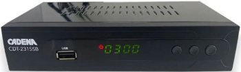 Приставка для цифрового ТВ DVB-T2 Cadena CDT-2315SB черный