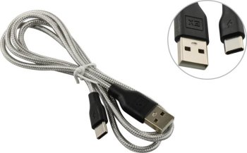 Кабель EXPLOYD <EX-K-499> USB AM --> USB-C 1м