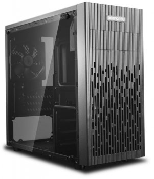 Корпус Deepcool MATREXX 30 без БП, большое боковое окно, черный, MICRO ATX/MINI-ITX
