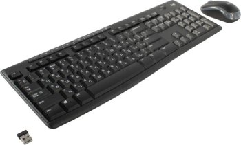 Комплект клавиатура + мышь Logitech Wireless Combo MK270 (Кл-ра, FM, USB+Мышь 3кн,Roll,FM,USB) <920-003381>