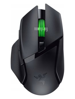 Мышь беспроводная Razer Basilisk V3 Hyperspeed черный, 18000 dpi, радиоканал, Bluetooth, USB, кнопки - 7