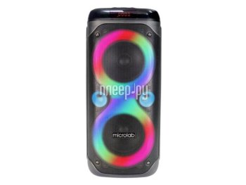 Портативная колонка Microlab PT800 (33W, Bluetooth, USB, microSD, ПДУ, Li-Ion)