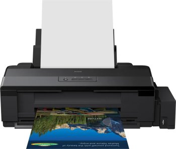 Принтер струйный Epson L1800 (C11CD82505/504/C11CD82403DA) A3 черный