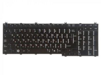 Клавиатура Toshiba Satellite A500, A505, L350, L355, L500, L505, L550, F501, P200, P300, P500, P505, X200, Qosmio F50, G50, X300, X305, X