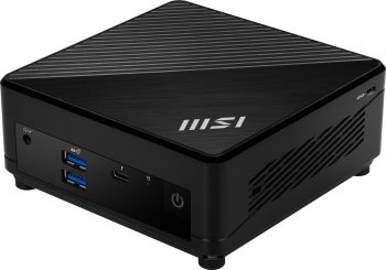 Компьютер MSI Cubi 5 12M-014XRU i5 1235U (1.3) 16Gb SSD512Gb Iris Xe noOS 2xGbitEth WiFi BT 65W черный (9S6-B0A811-222)